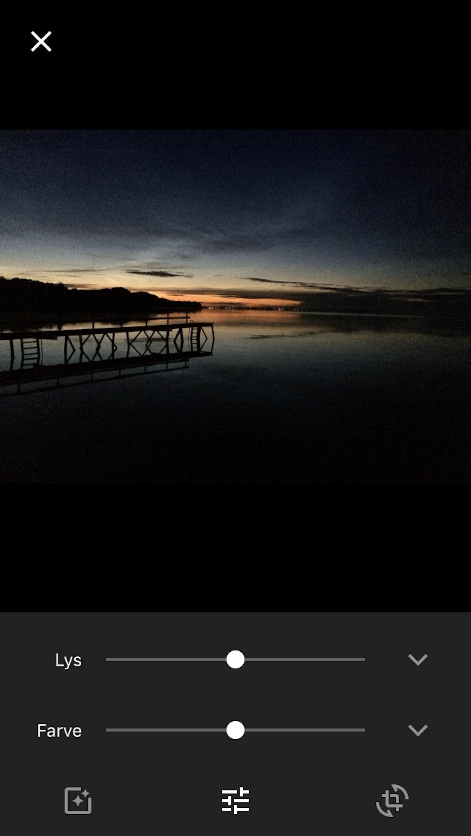 Skjermbilde fra Google Foto